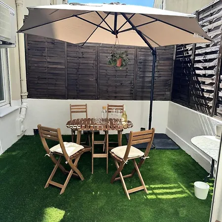 Apartmán Carre D'or - 2p Cosy Avec Terrasse Et Veranda Nice